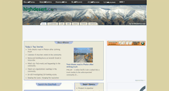 Desktop Screenshot of highdesert.com